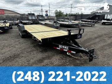 Behnke HeavyDuty Equipment Trailer 83" x 22FT - 20K