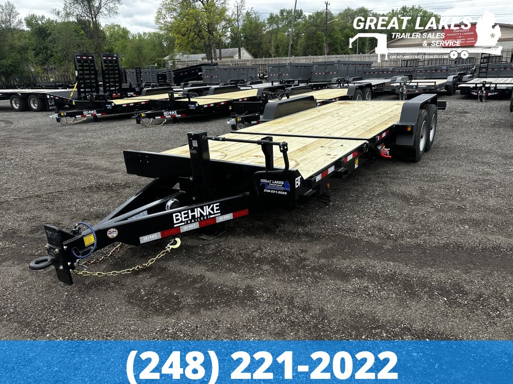 Behnke HeavyDuty Equipment Trailer 83" x 22FT - 20K