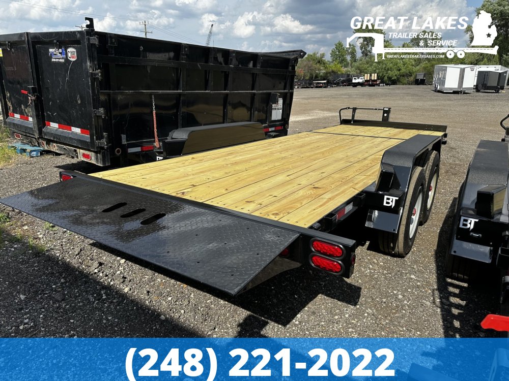 Behnke Partial Tilt Equipment trailer 83 x 18+4 20K