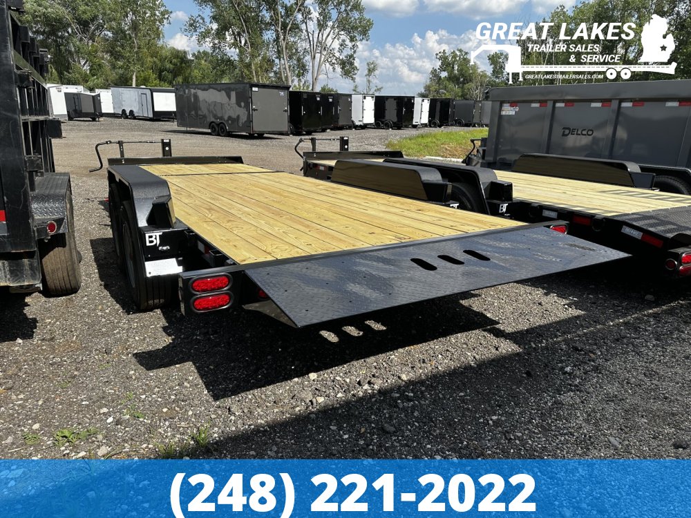 Behnke Partial Tilt Equipment trailer 83 x 18+4 20K