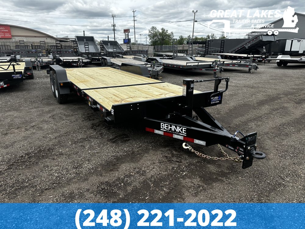 Behnke HeavyDuty Equipment Trailer 84" x 22FT - 20K