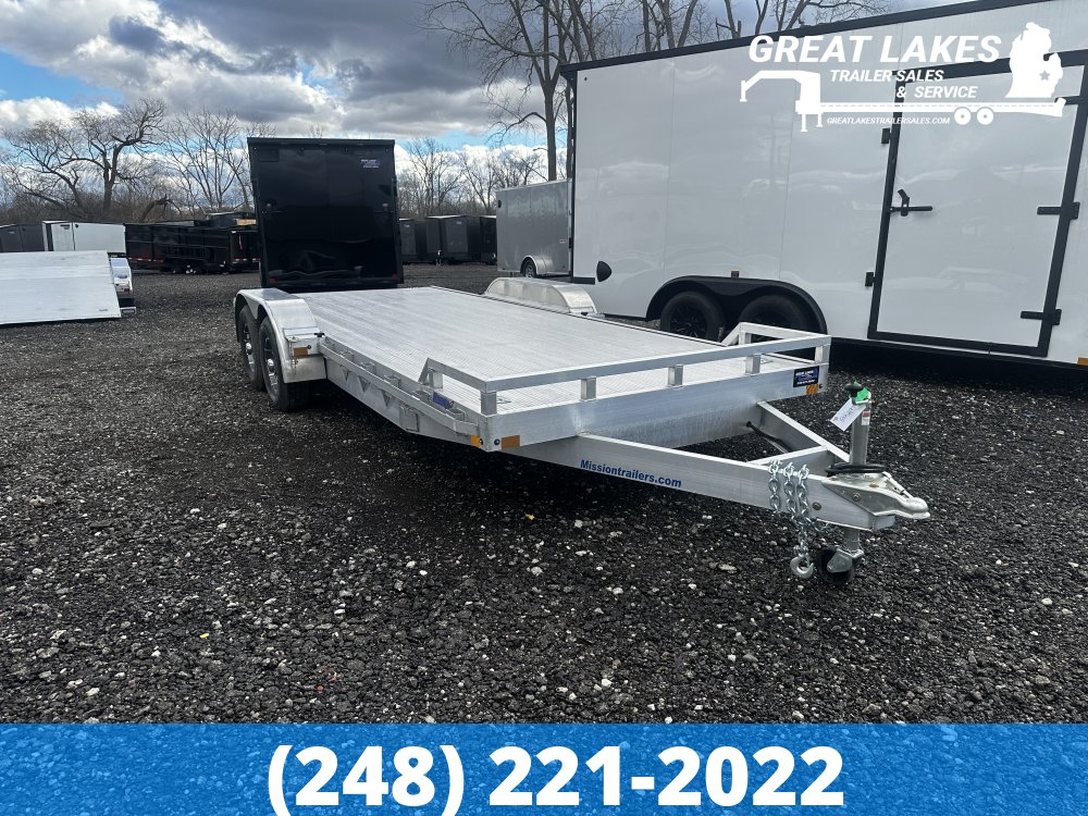 Mission All Aluminum Open Car hauler 83 x 20 - 10K