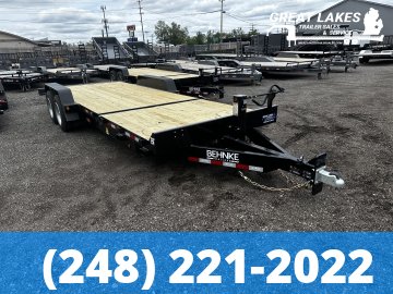 Behnke HeavyDuty Equipment Trailer 84" x 22FT - 16K