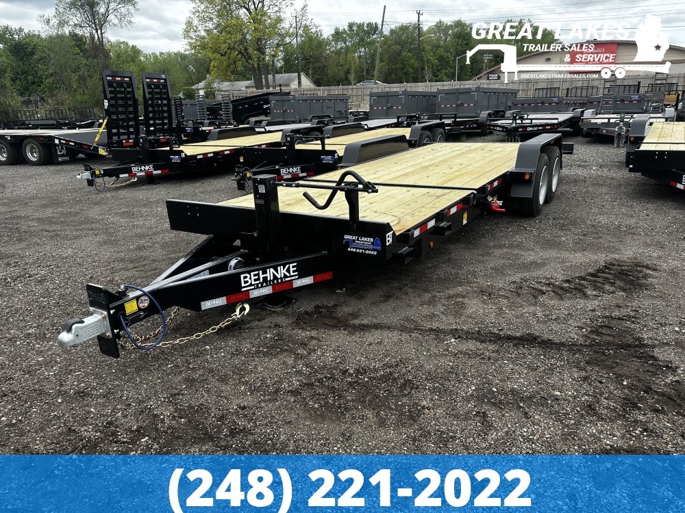 Behnke HeavyDuty Equipment Trailer 84" x 22FT - 16K