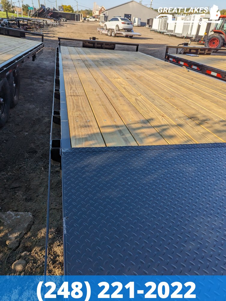 CJ Heavy Hauler Hydraulic Deck Over 8.5 x 22+4