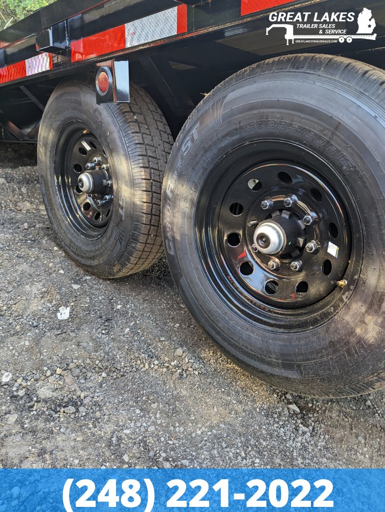 CJ Heavy Hauler Hydraulic Deck Over 8.5 x 22+4