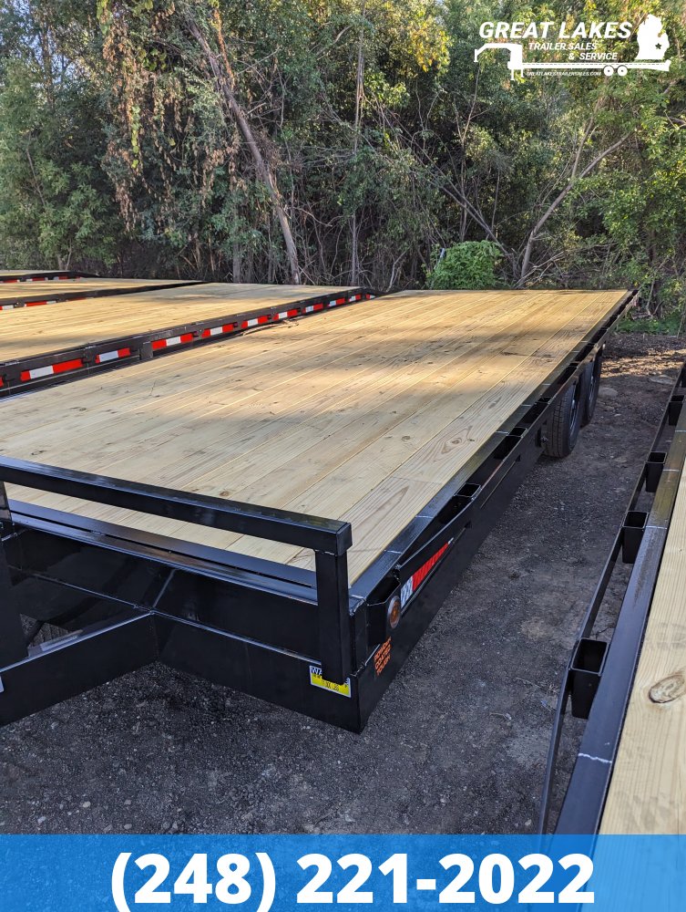CJ Heavy Hauler Hydraulic Deck Over 8.5 x 22+4