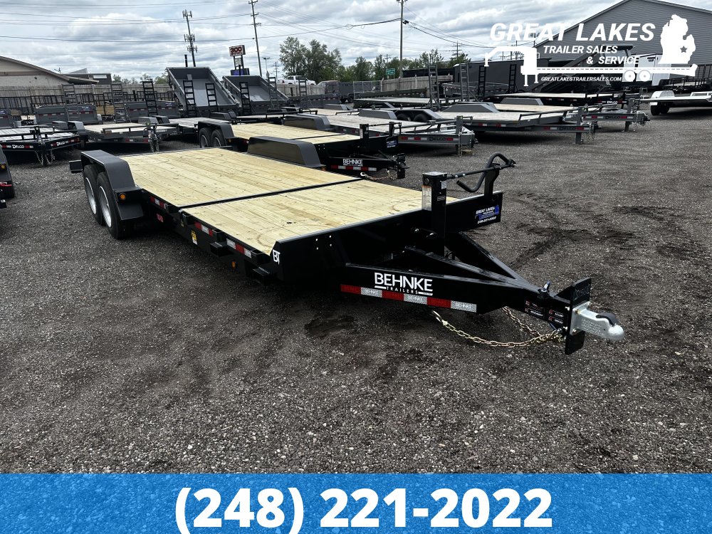 Behnke HeavyDuty Equipment Trailer 84" x 22FT - 16K