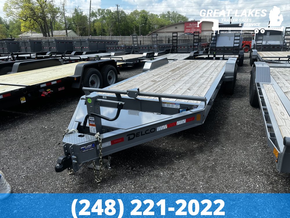 Delco CB Equipment Hauler 83" x 20FT - 15.4K