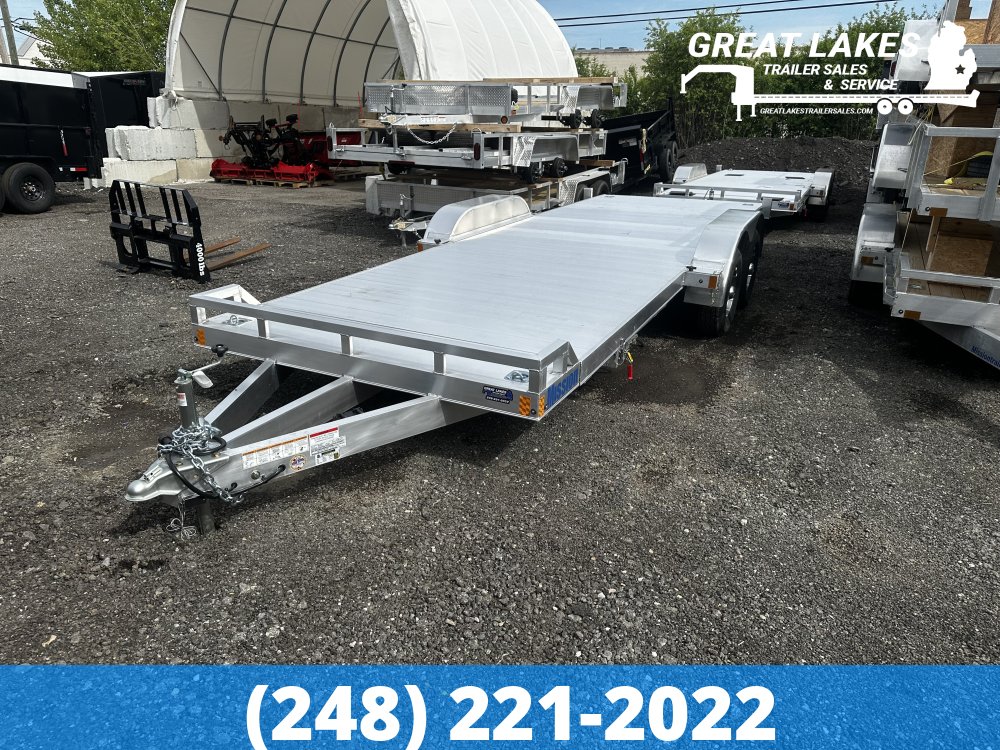 Mission All Aluminum Open Car Hauler Tilt Deck 96" X 22FT - 10K