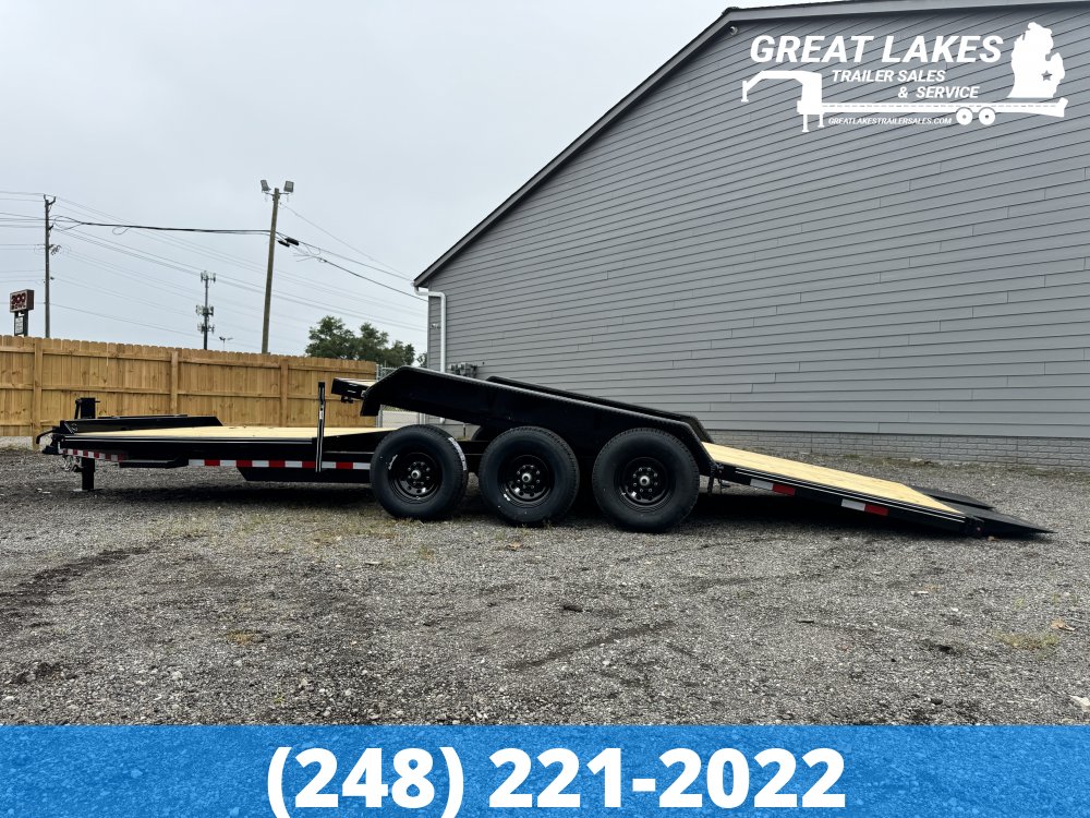 CJ Heavy Hauler 83x24' Split Tilt Deck 21K