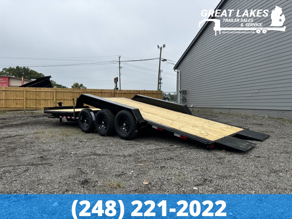 CJ Heavy Hauler 83x24' Split Tilt Deck 21K