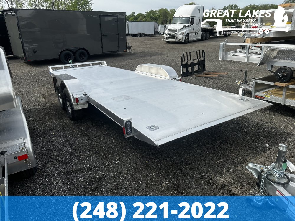 Mission All Aluminum Open Car Hauler Tilt Deck 7 X 22FT - 10K