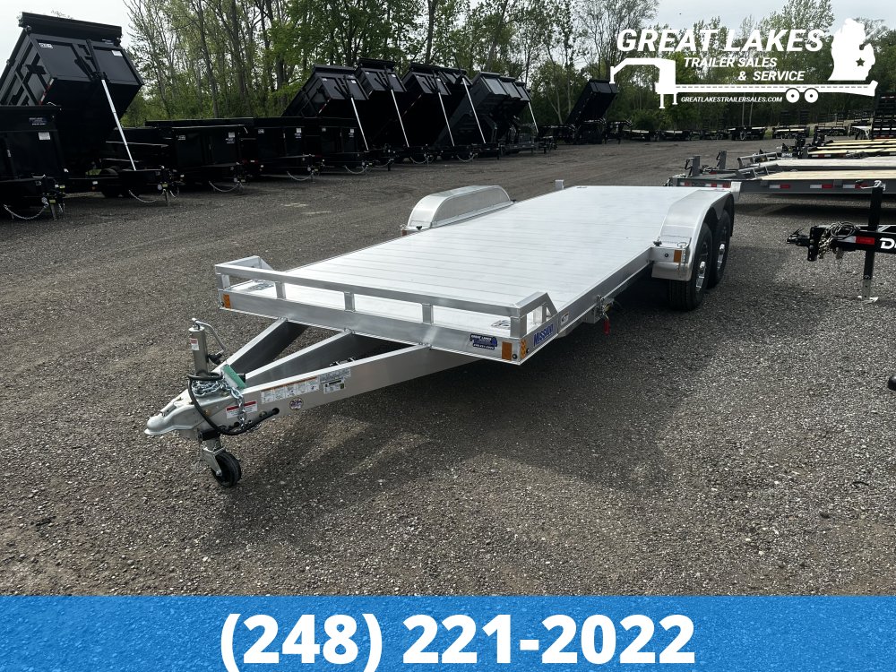 Mission All Aluminum Open Car Hauler Tilt Deck 96" X 20FT - 10K