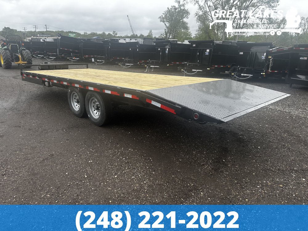 CJ HH 102 x 20 +4 DO Tilt Equipment Hauler 16K