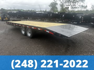 CJ HH 102 x 20 +4 DO Tilt Equipment Hauler 16K