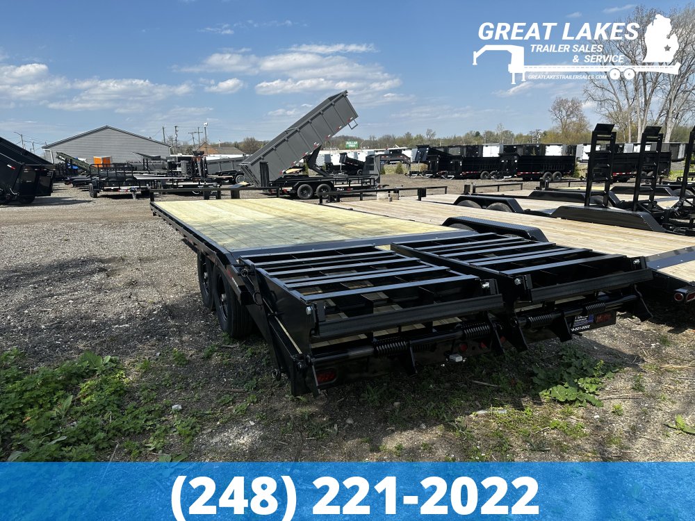 CJ HD 102" x 20FT + 5FT Mega Ramp Equipment Hauler 16K
