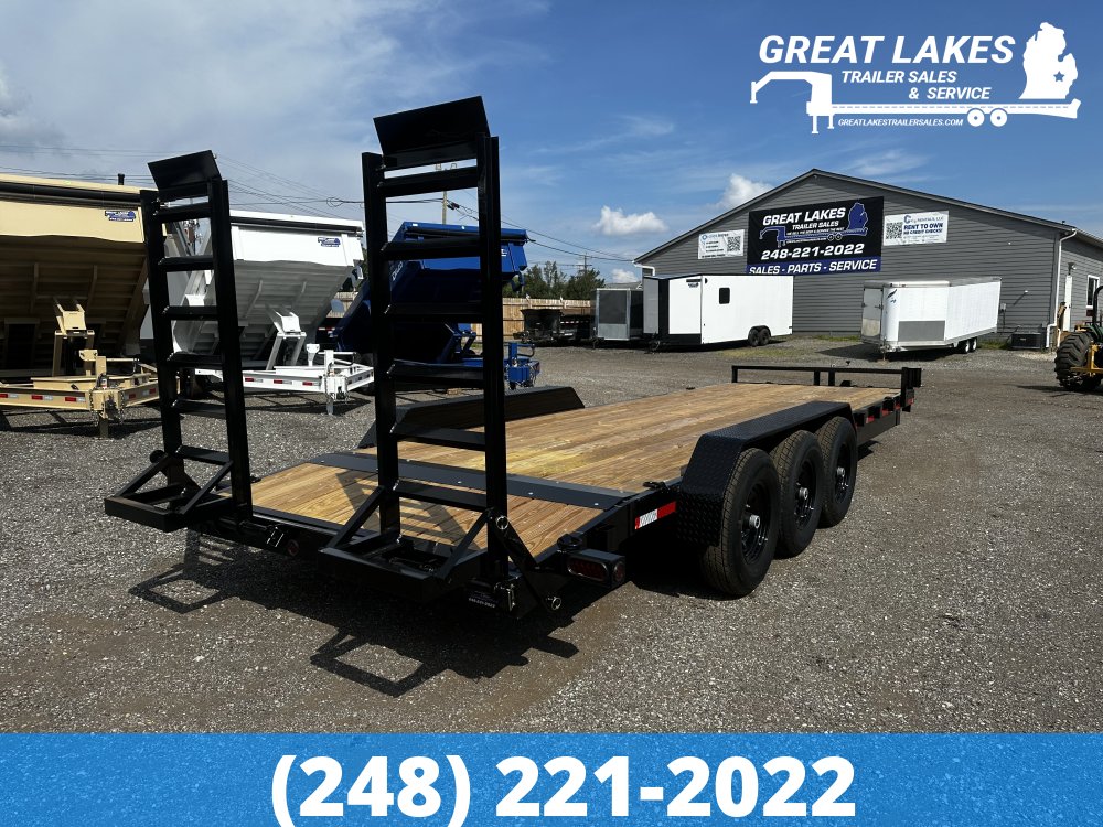 CJ HD 7 x 24FT Equipment Hauler 21K