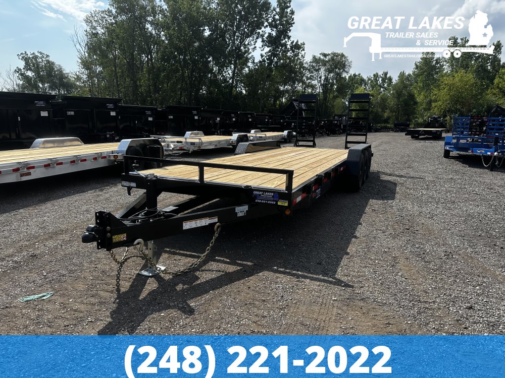 CJ HD 7 x 24FT Equipment Hauler 21K