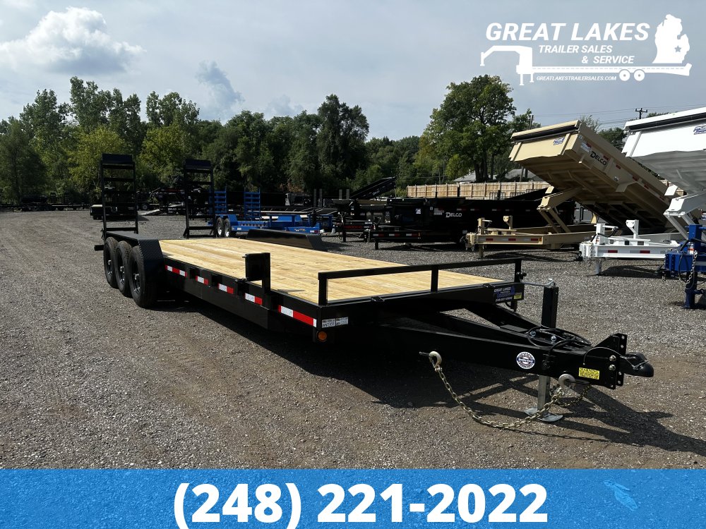 CJ HD 7 x 24FT Equipment Hauler 21K