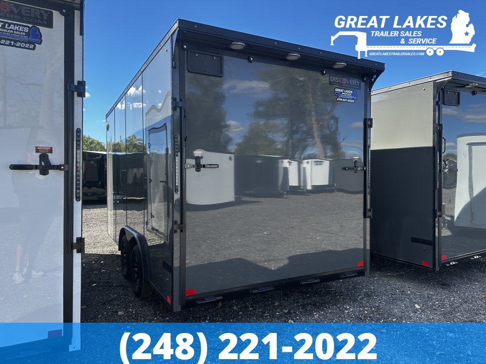 CAR HAULER PROMO Discovery ET 8.5 x 16 x 7.5FT 7K