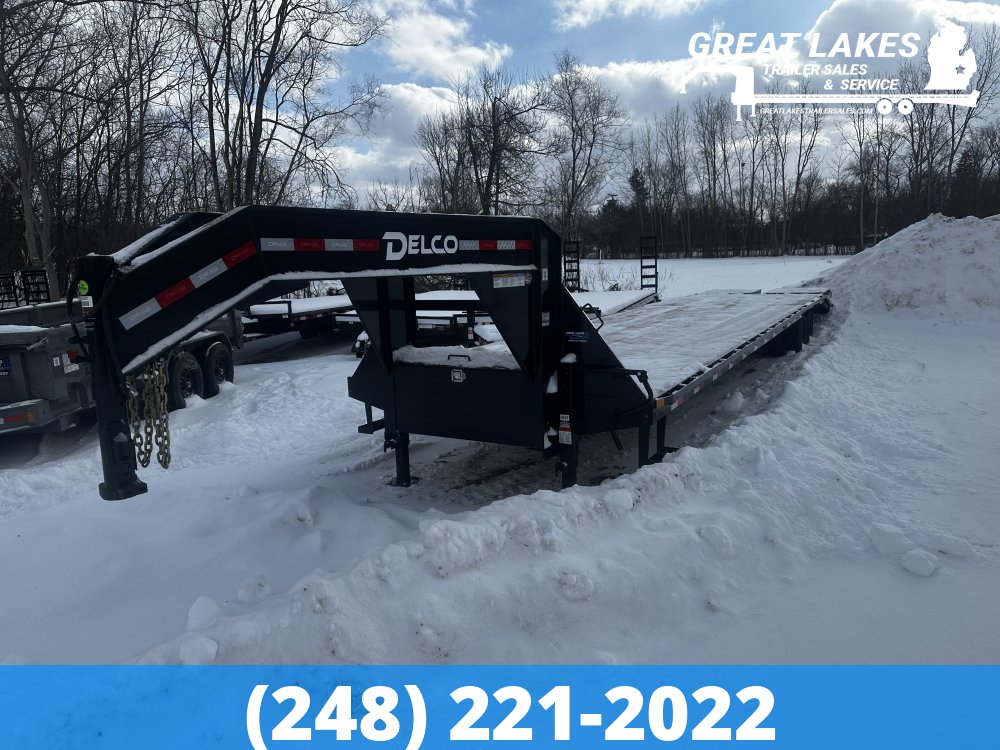 Delco FD 24K Low-Pro Dual Tandem Flatbed 102" X 40'