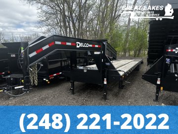 Delco FD Low-Pro Dual Tandem Flatbed 102 x 40FT - 24K