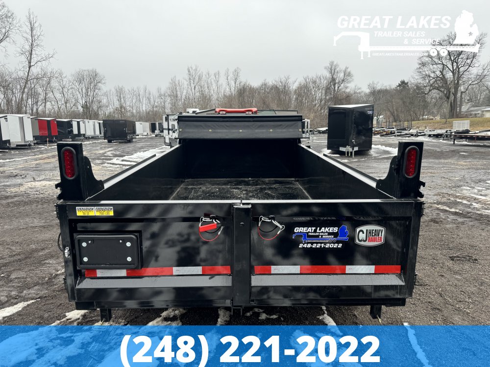 CJ Heavy Hauler 6 x 10 Dump Trailer