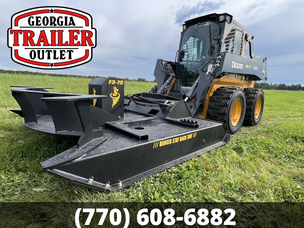 Stinger F3-72 Brush Cutter Skid Steer Attachment