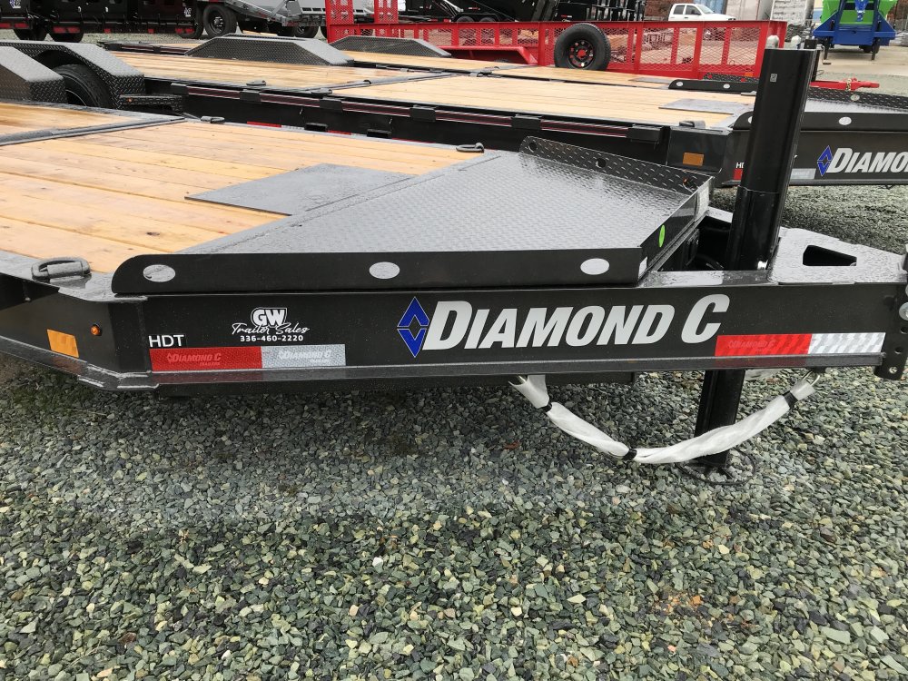 82x22 Diamond C Tilt Trailer Diamond HDT207