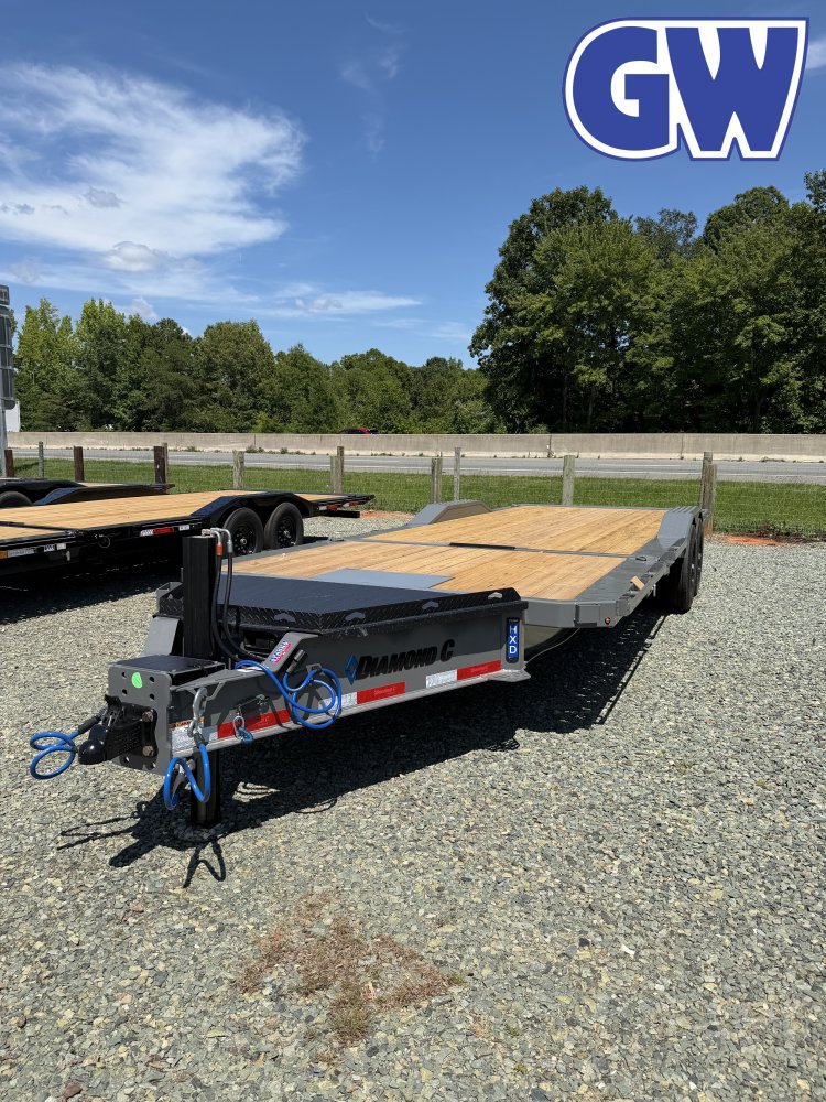 2026 Diamond C HXD 210 Tilt Trailer 102x24 23K GVWR Cement Gray