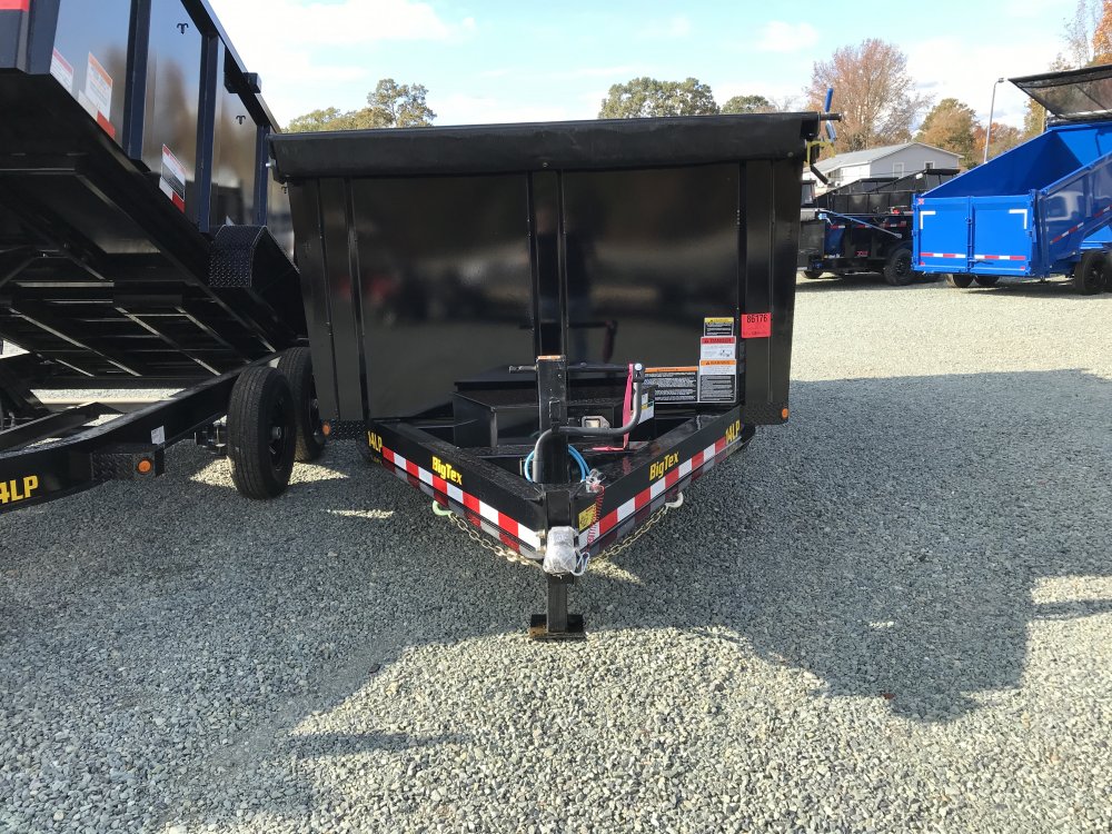 83x14 Big Tex Dump Big Tex 14K LP Dump 83x14 4' Sides