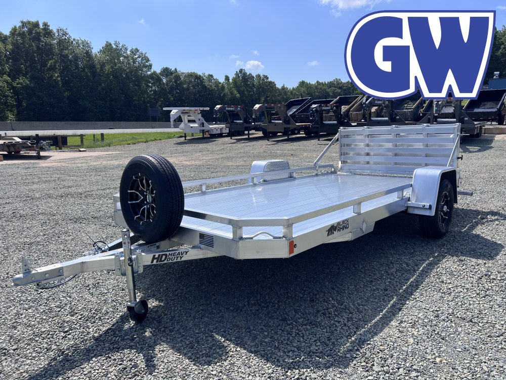 2027 Black Rhino LPS Utility Trailer 81x14 2990K GVWR