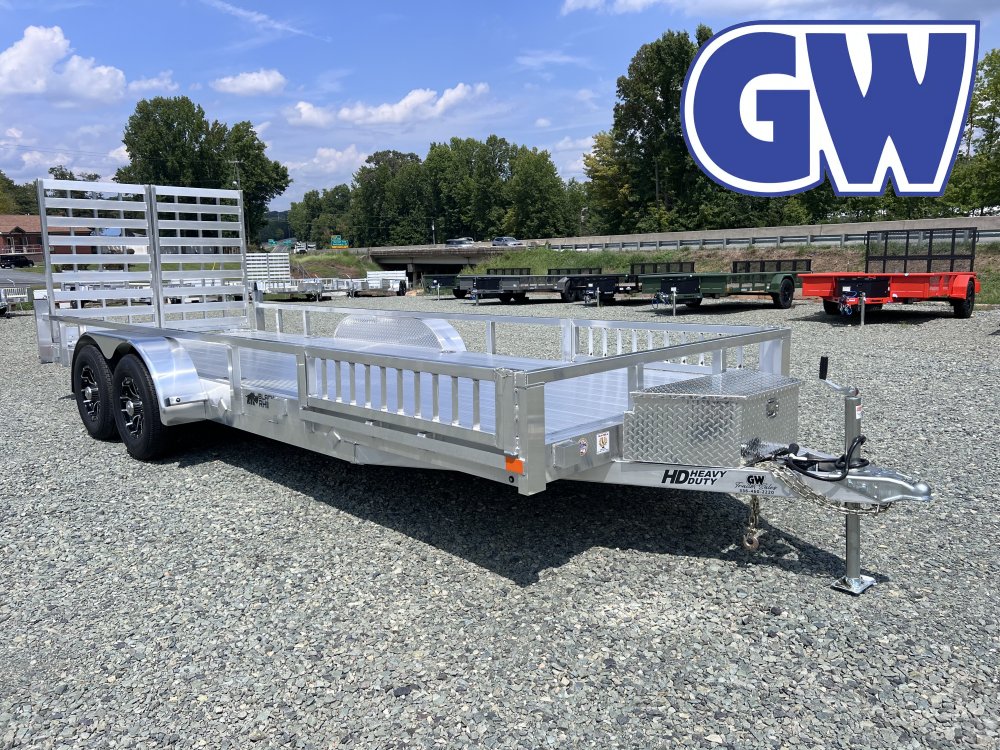 2027 Black Rhino LST720A Utility Trailer 81X20 10K GVWR