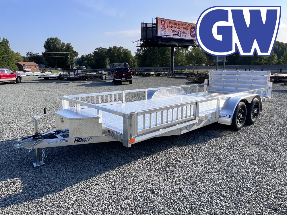 2027 Black Rhino LST718A Utility Trailer 83x18 7K GVWR