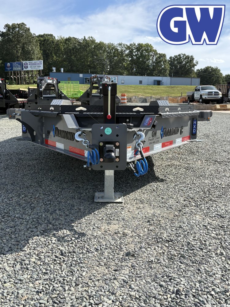 2026 Diamond C HXD Tilt Trailer 102x22 18K GVWR Cement Gray
