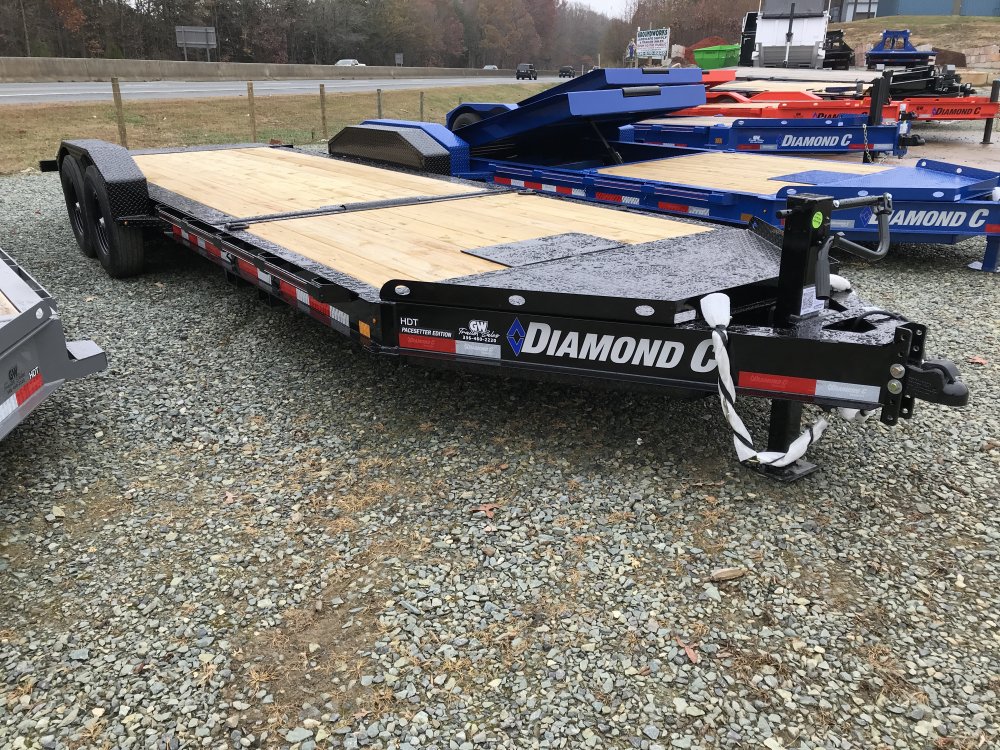 82x22 Diamond C Tilt Trailer Diamond C HDT207 22x82 Tilt Pacesetter Edition