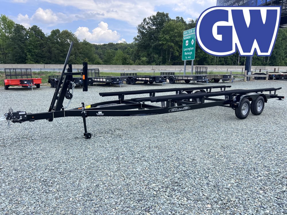 2026 EZ Loader Tri-toon Trailer 22-24' 4600lb Black