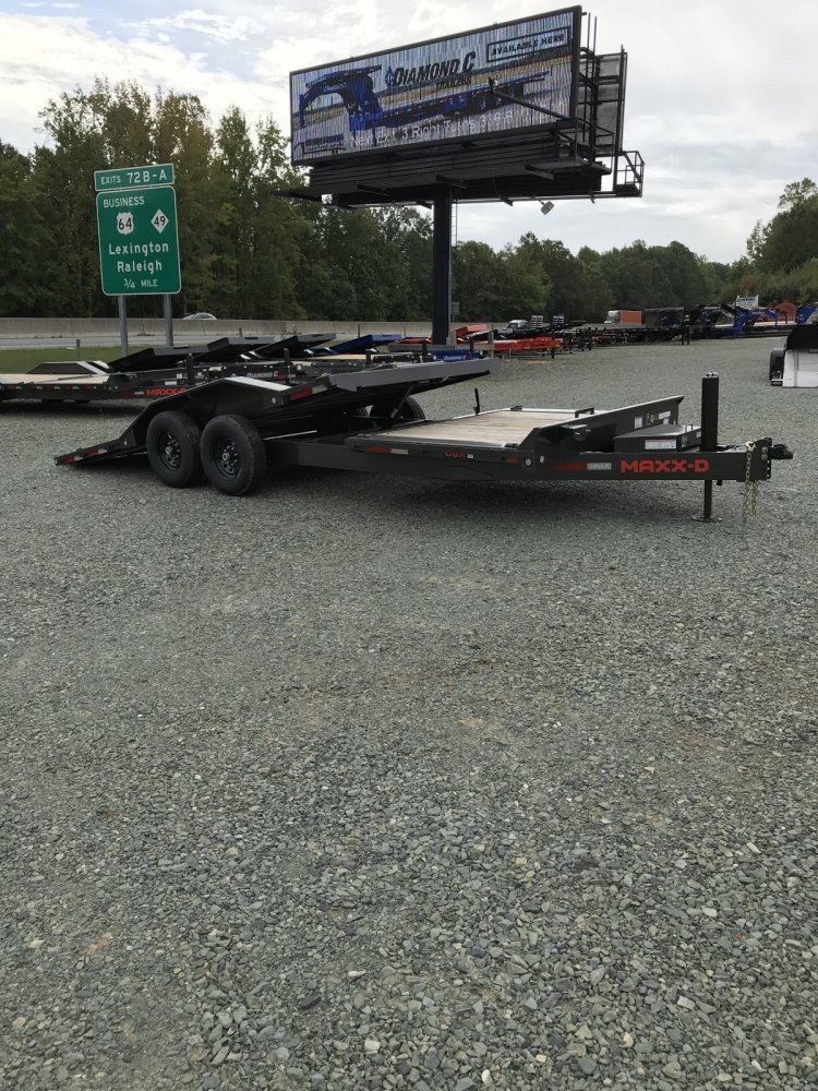 102x22 Maxx-D Tilt Trailer Maxx-D Gravity Tilt 22"