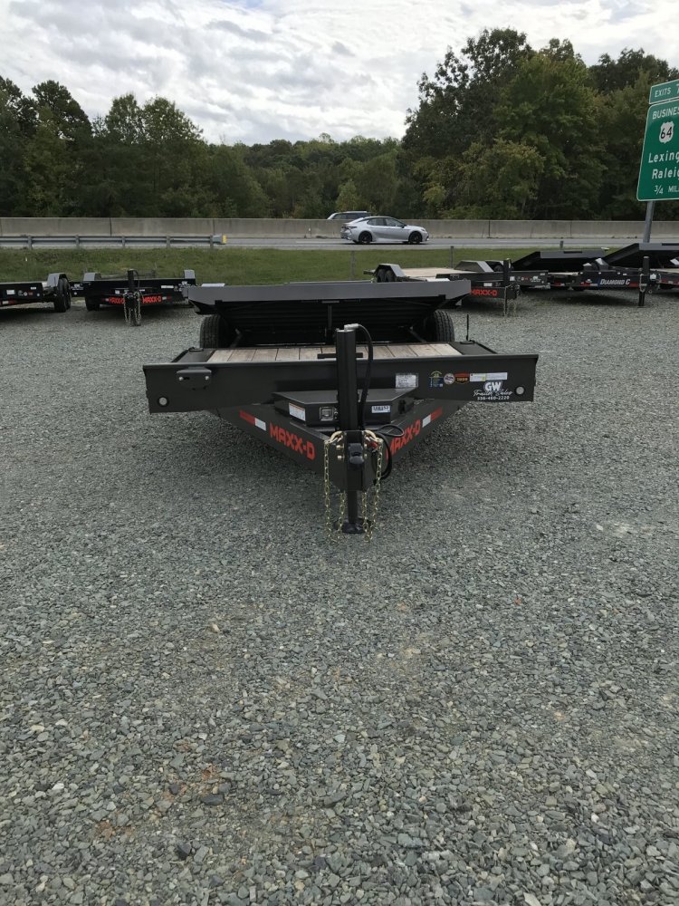 102x22 Maxx-D Tilt Trailer Maxx-D Gravity Tilt 22"