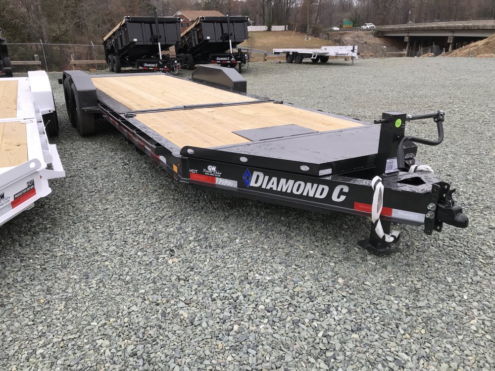 82x22 Diamond C Tilt Trailer DIAMOND C HDT207 TILT 22X82 GRAY