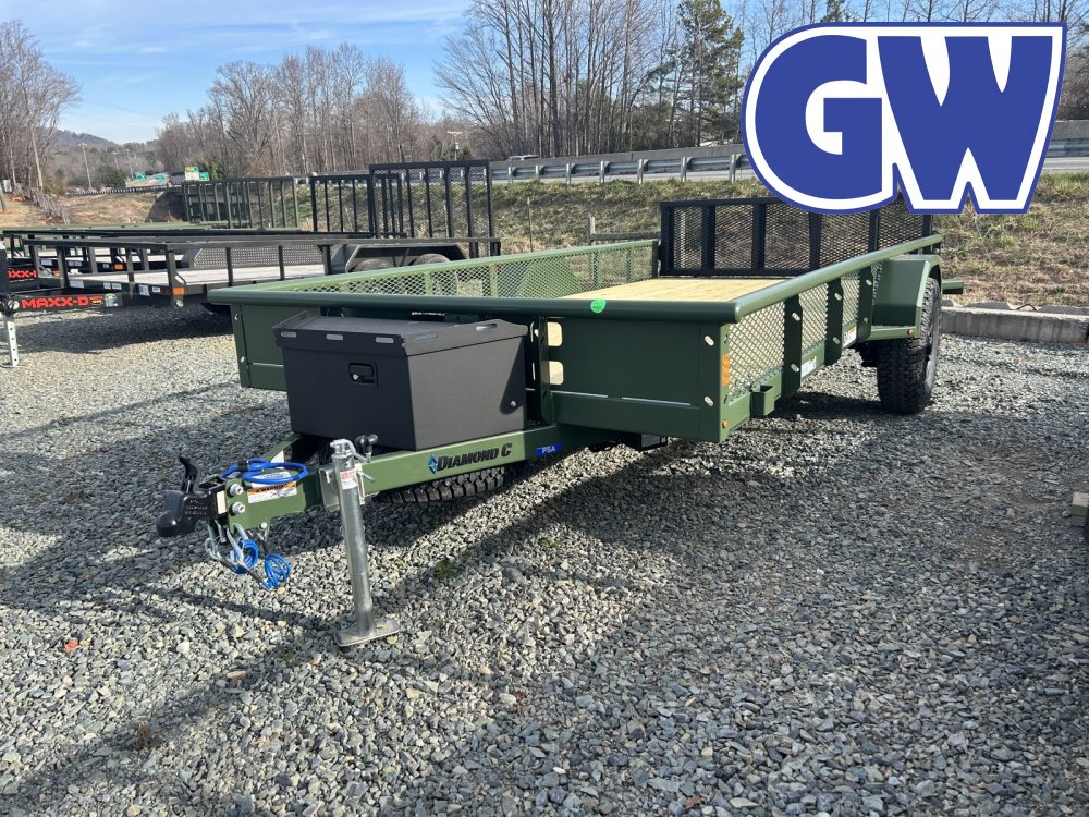 2026 Diamond C PSA 83x14 6K GVWR Metallic Gray