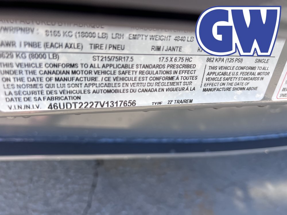 2027 Diamond C HXD208 Tilt Trailer 102x22 GVWR Cement Gray