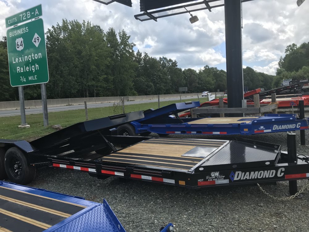 82x22 Diamond C Tilt Trailer HDT 207