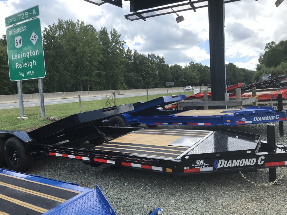 82x22 Diamond C Tilt Trailer HDT 207