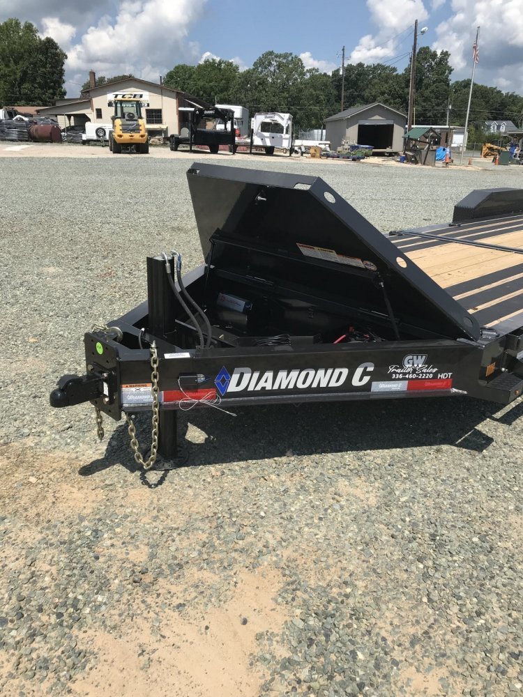 80x26 Diamond C Tilt Trailer HDT208