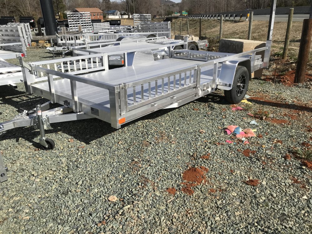 83x14 BLACK RHINO Utility Black Rhino LSS 7x14 2990K GVWR Side Load