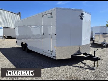 8' 5"x24' Charmac Enclosed
