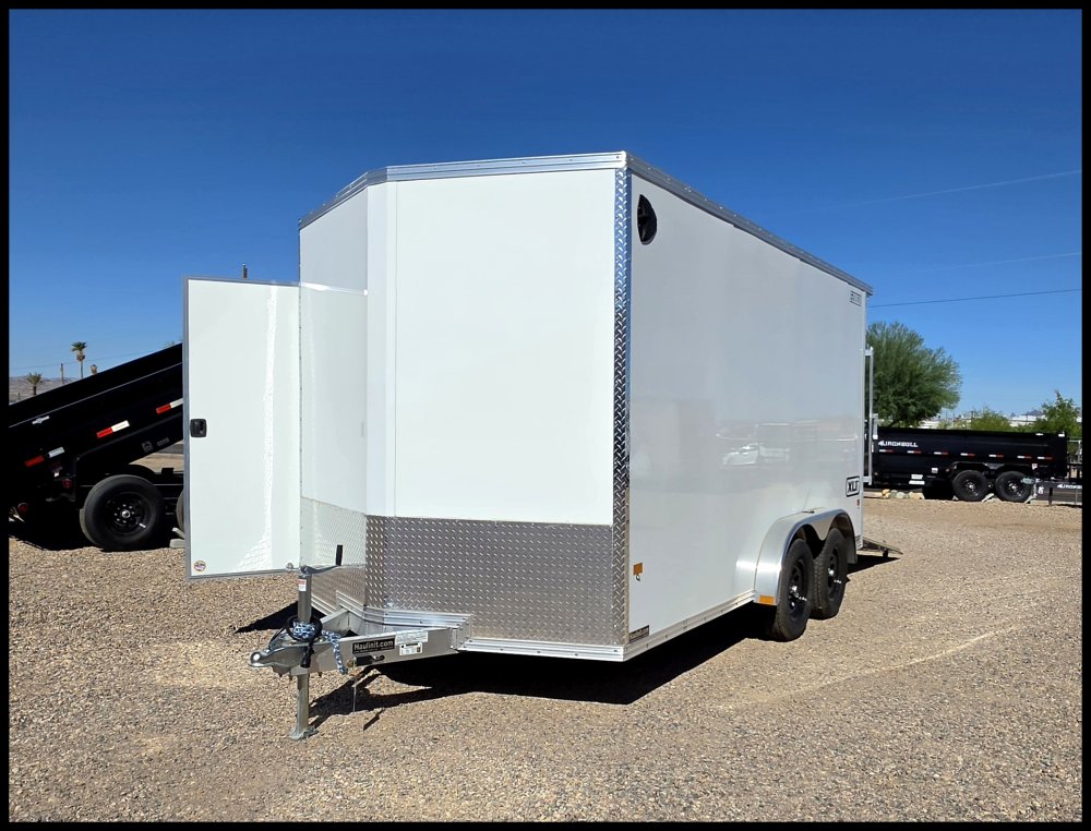 7.5'x14' Alcom Enclosed