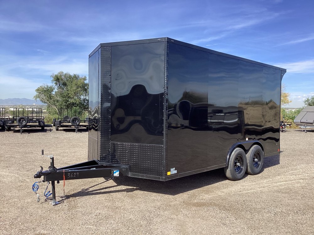 2027 SAWYER 8' 6"x16' Enclosed Cargo
